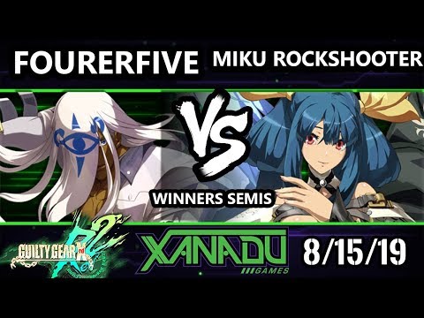 F@X 315 GGXRD2 - Miku RockShooter (Dizzy) Vs. fourerfive (Venom) - Guilty Gear XRD Rev 2 Winners Sem