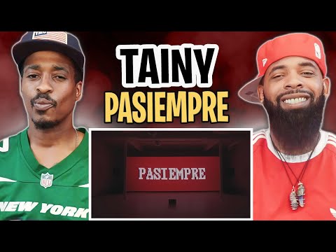 AMERICAN RAPPER REACTS TO -PASIEMPRE - Tainy, Arcangel, Myke Towers, Jhayco, Omar Courtz, Arca