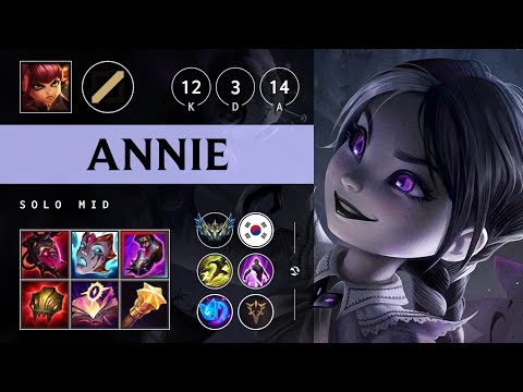 Annie Mid vs Galio - KR Challenger Patch 25.05