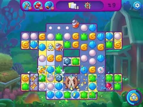 Fishdom Very Hard level 6393 no boosters フィッシュダム ベリーハード [Friend's]