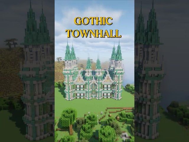 GOTHIC TOWNHALL - FREE DOWNLOAD Minecraft Map