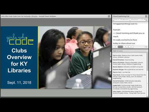 Girls Who Code: Launching a GWC Club at Your Library