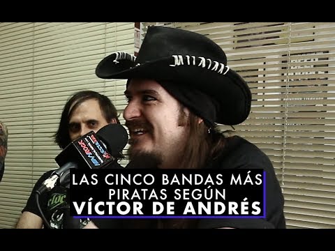 Las cinco bandas más piratas según Víctor de Andrés