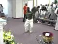 Crazy Guy Dancing in Church 