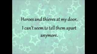 Vanessa Carlton - Heroes and Thieves Lyric Video