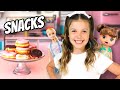Stella & Barbie Make Snacks!