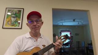 The Oldest Surfer on the Beach ukulele cover (Jimmy Buffett, Mark Knopfler)