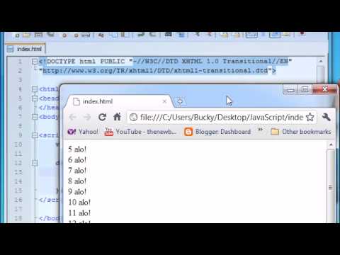 Beginner JavaScript Tutorial 21 do while