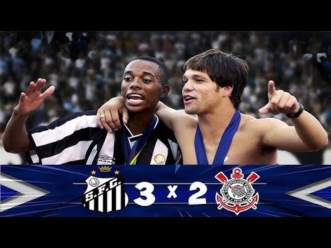 SANTOS 3x2 CORINTHIANS - JOGO DE VOLTA COMPLETO - FINAL DO BRASILEIRÃO 2002