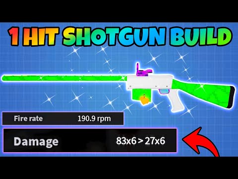 ULTIMATE SHOTGUN BUILD in Weird Gun Game