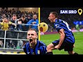 Inter Milan Fans At San Siro CRAZY Reaction To Davide Frattesi Winning Goal Vs Barcelona