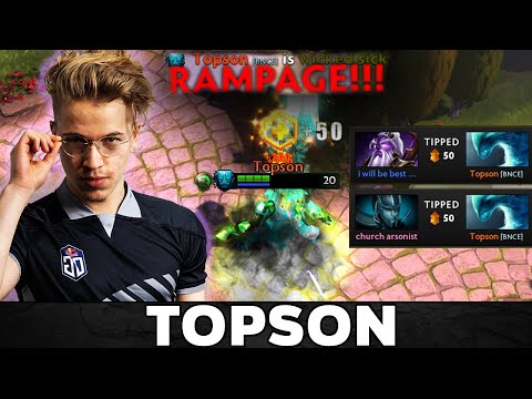 They tipped TOPSON for his Insane 1vs5 Rampage - Master Tier Morphling & 2x TI Winner Gameplay Dota2