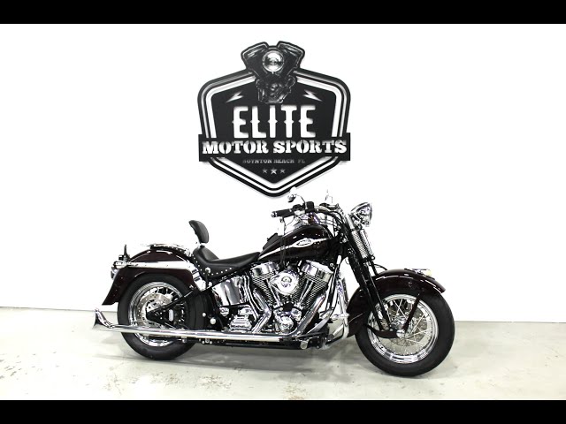 Buy Used 2005 HARLEY DAVIDSON SPRINGER CLASSIC FLSTSCI CRUISER 2CYL. - - Elite Motor Sports located in Boynton Beach, Florida