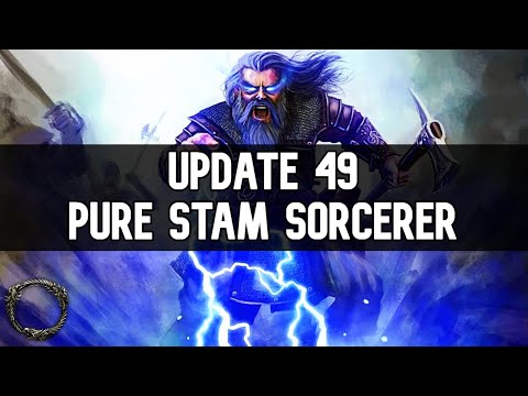 ESO U49 - Solo Stam Sorc w/ Oakensoul ⚔️ (New 2H Update) | Showcase