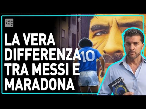 Messi è un calciatore, Maradona era un rivoluzionario: non possono mai essere paragonati - Amodeo