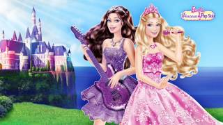 Barbie - A Princesa & a Pop Star - Aqui Estou (Letra) (Color Coded Lyrics)  