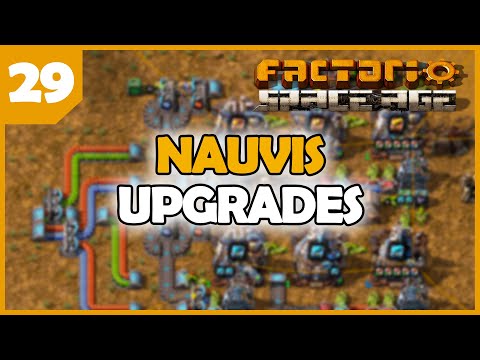 NAUVIS upgrades and cleanup - Factorio 2.0 Space Age EP29