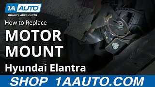 How to Replace Engine Mount 01-06 Hyundai Elantra