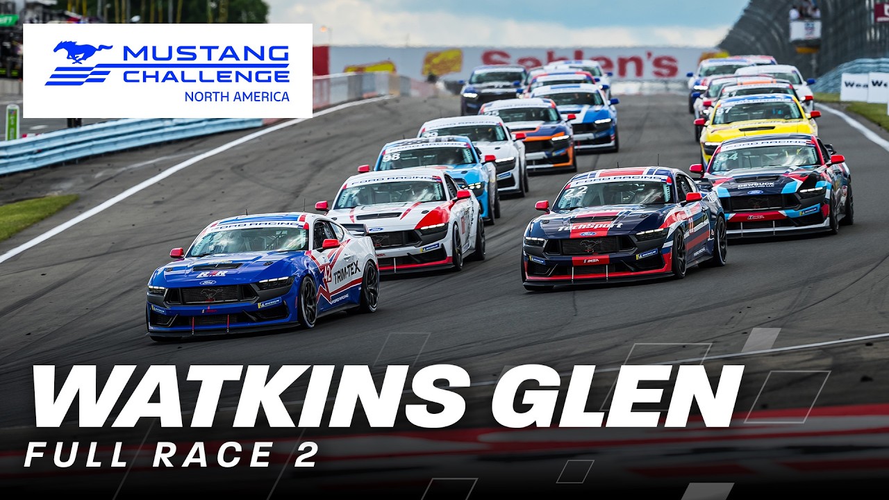 IMSA Mustang Challenge Action at Watkins Glen