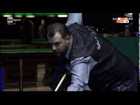 MONTEREALI vs SAGNELLA - Semifinale 38° GRAN PREMIO DI BILIARDO GORIZIANA 2017