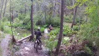 preview picture of video 'Wildwood Enduro Motorcycle Helmet Cam | Matt Morgan'