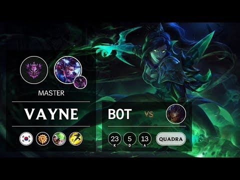 Vayne ADC vs Kog'Maw - KR Master Patch 9.6