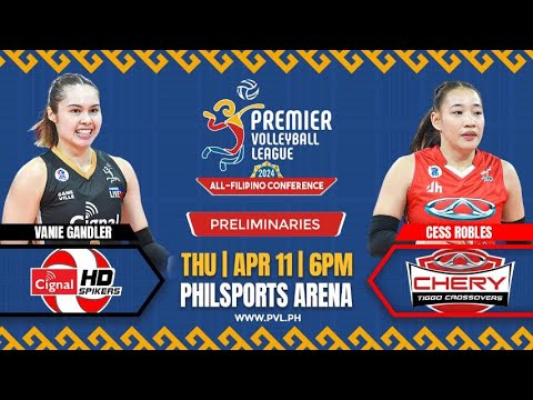CIGNAL vs. CHERY TIGGO - Full Match | Preliminaries | 2024 PVL All-Filipino Conference