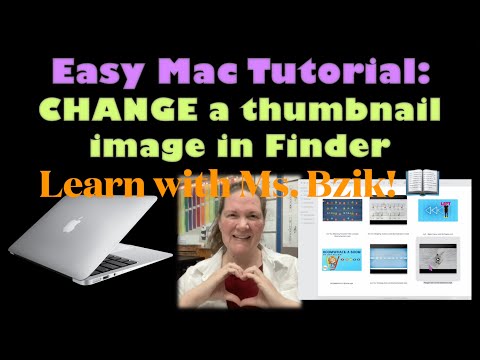 Easy Mac Tutorial: Change Thumbnail in Finder