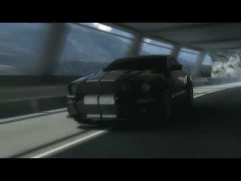 Ford Mustang Shelby GT500 3D Animation