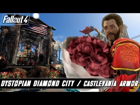 Fallout 4 Mods - Dystopian Diamond City / Castlevania Armor!