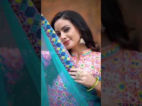VE DF-3 Art Silk Wholesale Gown With Dupatta Catalog – product video thumbnail