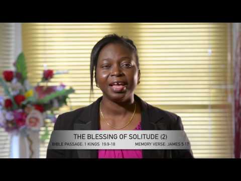 Open Heavens Reflections 02 October 2016 - The Blessing of Solitude II