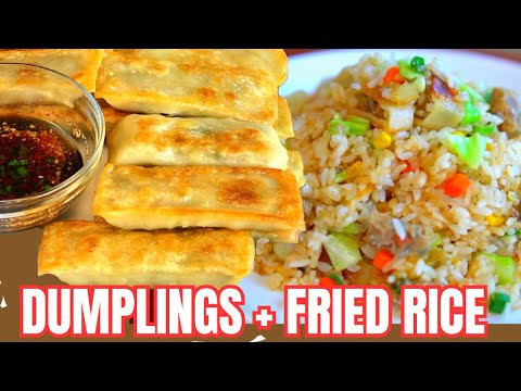 How to PERFECTLY Pan Fry Frozen Dumplings +🥟 DUMPLING FRIED RICE Recipe 🥟냉동만두 맛있게 굽는 법 + 만두볶음밥 만들기