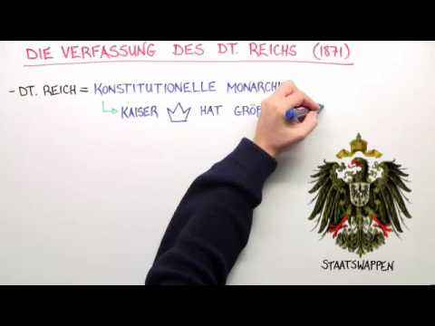 DIE VERFASSUNG DES DEUTSCHEN REICHS 1871 | Geschichte | Geschichte und Epoche