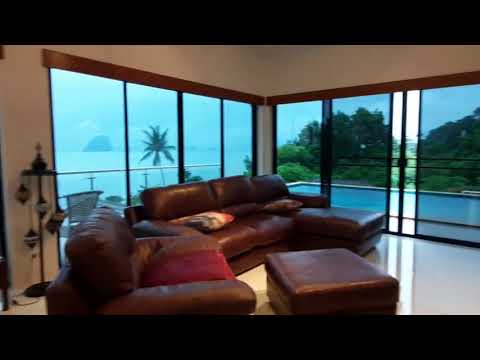 Sea Views, Sunsets and Karst Island Views from this Three Bedroom Deluxe House for Sale in Khao Thong, Krabi