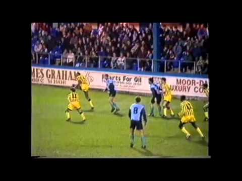 HARTLEPOOL UNITED 2-2 WEDNESDAY, LEAGUE CUP 2ND ROUND 2ND LEG, 6/10/1992