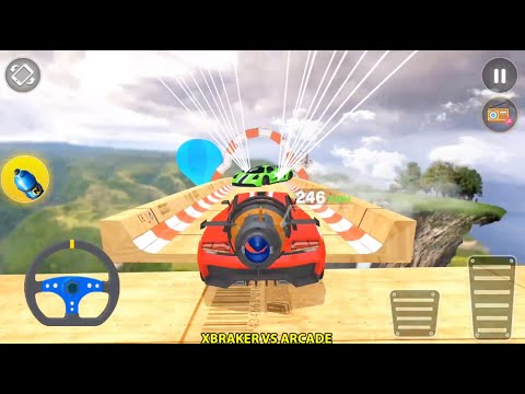 Formula Car Stunt🏎️🏎️ - New Car Unlocked | Red Sport Car Driving Stunts Simulator - Android Gameplay