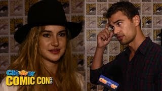 DIVERGENT Stars Share Favorite Scenes & Discuss Characters - 2013 Comic-Con video