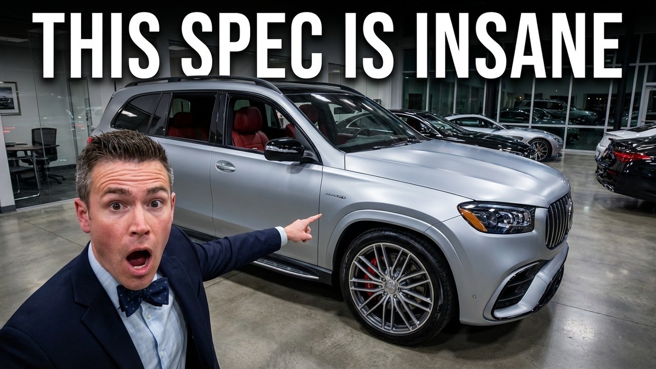 Mercedes-AMG GLS 63 MANUFAKTUR Arctic Silver Edition Review! This Spec Is Insane!