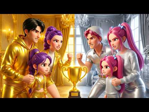 💄 Mira Using Rumi Family's Makeup 💅 || 🏆 Golden Family VS Silver Family 🥈 || #kpopdemonhunters