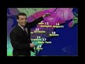 March 3 2001 WPIX News At Ten Joe Cioffi Weather Report