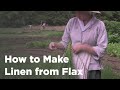 How To Make Linen From Flax