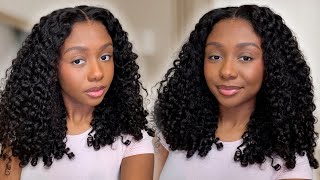 I FOUND THE BEST BURMESE CURLY GLUELESS WIG!!! 😍 | Ft. ISee Hair