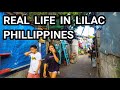 SEXY GIRL WALKING IN A NARROW ALLEY NEVER BEFORE SEEN IN LILAC SAUYO QUEZON CITY PHILLIPPINES