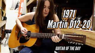 Video thumbnail for 1971 Martin Guitar D12-20 | Guitar of the Day - Angela Petrilli by Normans Rare Guitars