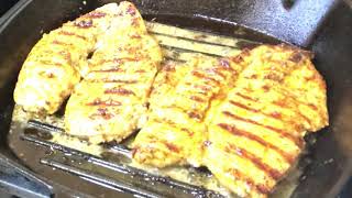 HOW TO COOK  CHICKEN BREAST IN CAST IRON SKILLET || IN THE KITCHEN WITH LYNN