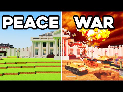 How Would Civilization Collapse? simulated by Minecraft