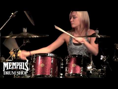 Hannah Ford Welton Drum Clinic Solo - Memphis Drum Shop - 10/18/11