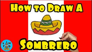 How to Draw a Sombrero Step by Step