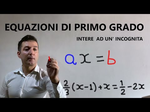 First-degree integral equations with one unknown. Possible, impossible, and indeterminate equations.